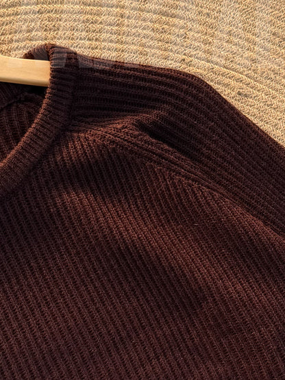 The Sweatshirt Combo 02 - Coffee x White