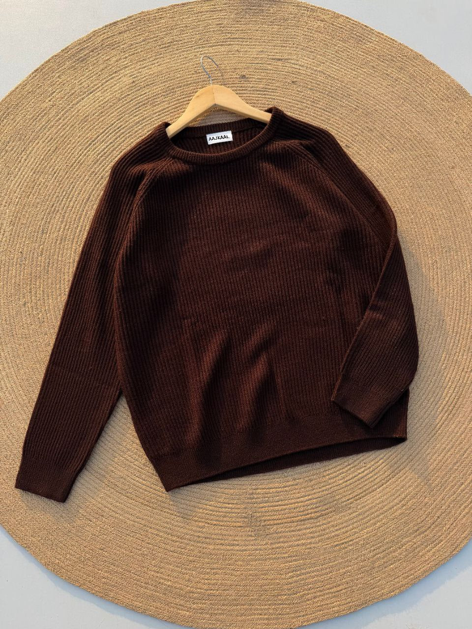 The Sweatshirt Combo 02 - Coffee x White