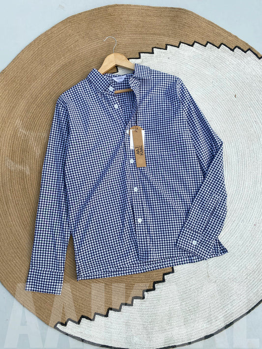 Fancy Black Check Shirt