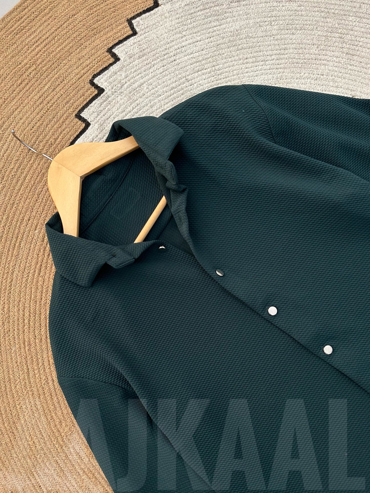 The 11PM Shirt - Deep Forest Green