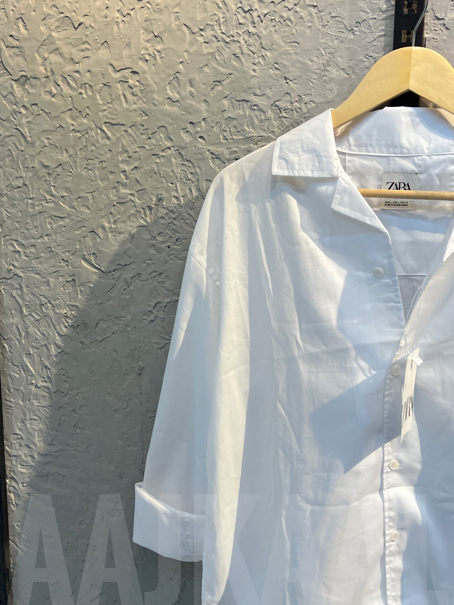 White Linen Oversized Shirt