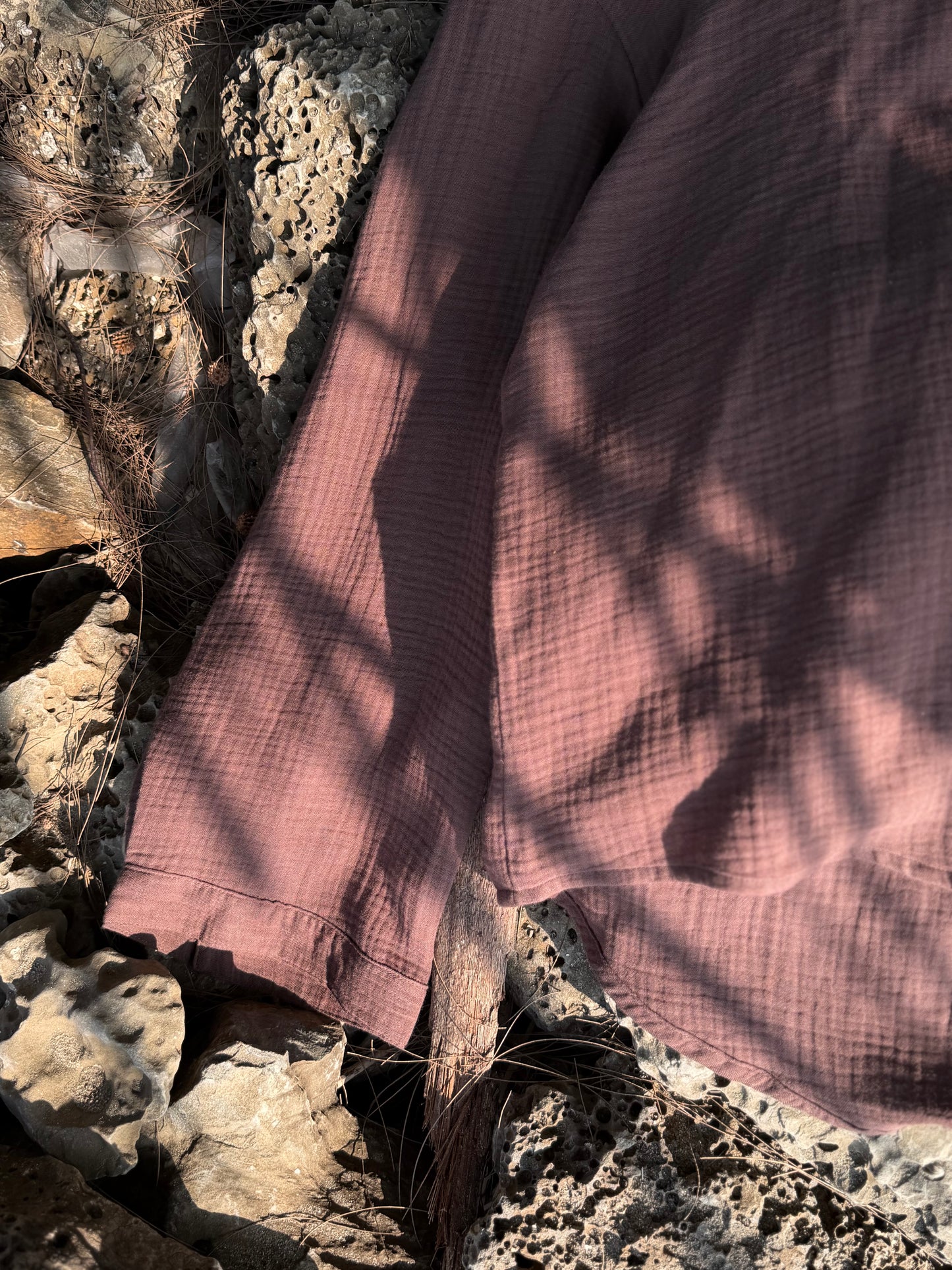 Dark Mocha Urban Baggy Shirt
