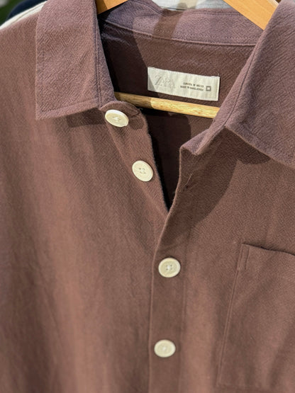 The Drape Shirt  - Mauve Peach
