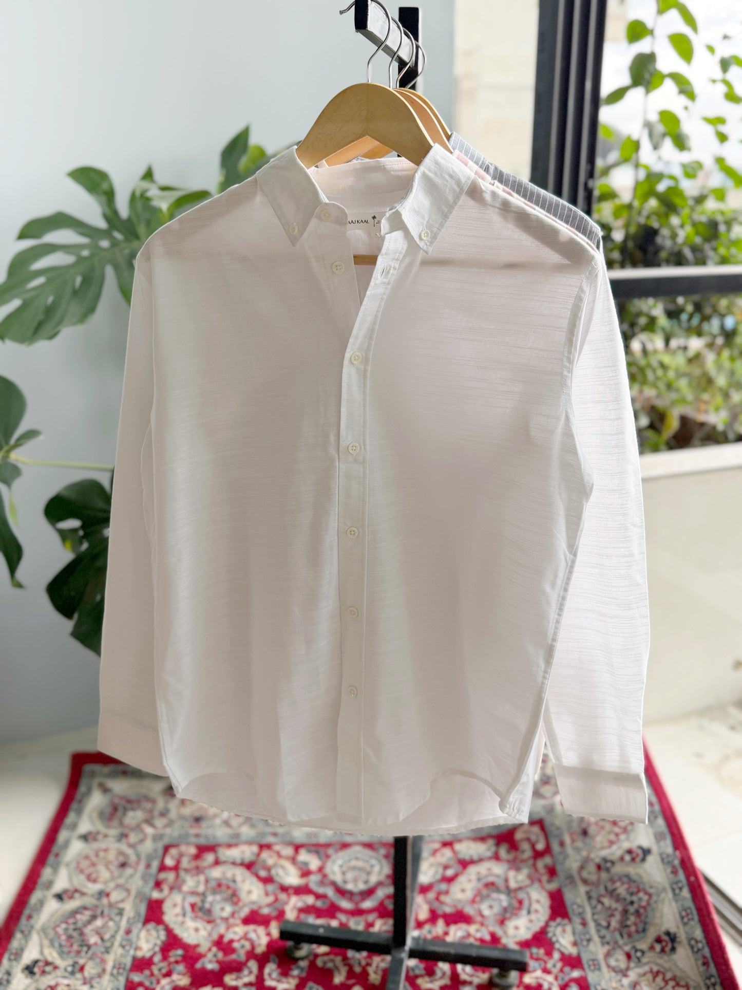 The Finesse Shirt - Oyster White