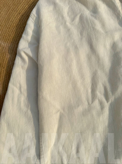 Fancy Lime White Full Sleeve Shirt
