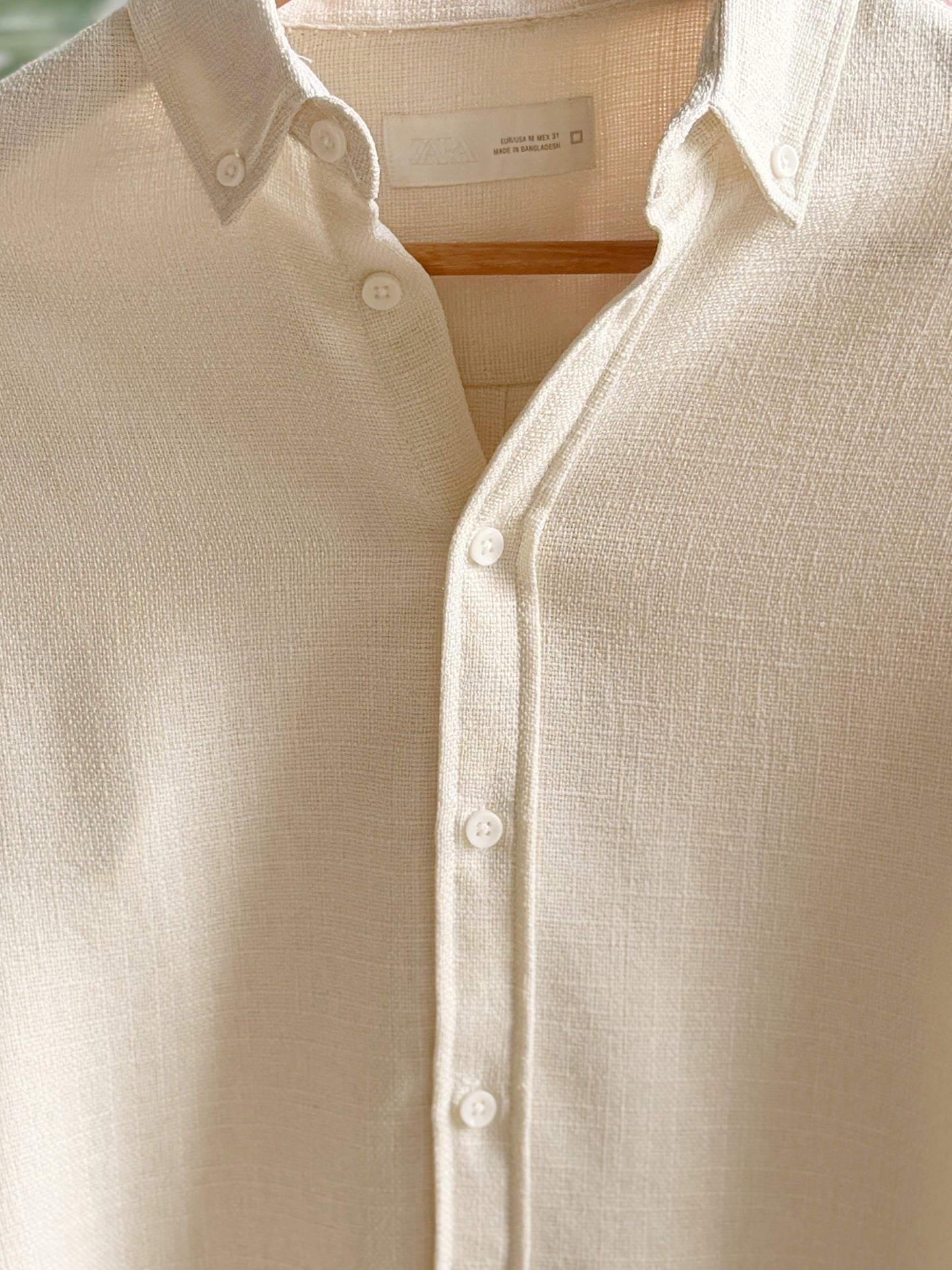 The Textured Regular - Sahara Off-white.