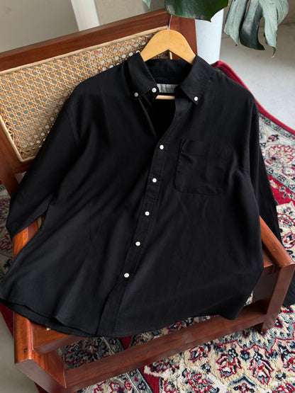 The Noma Linen Shirt - Black