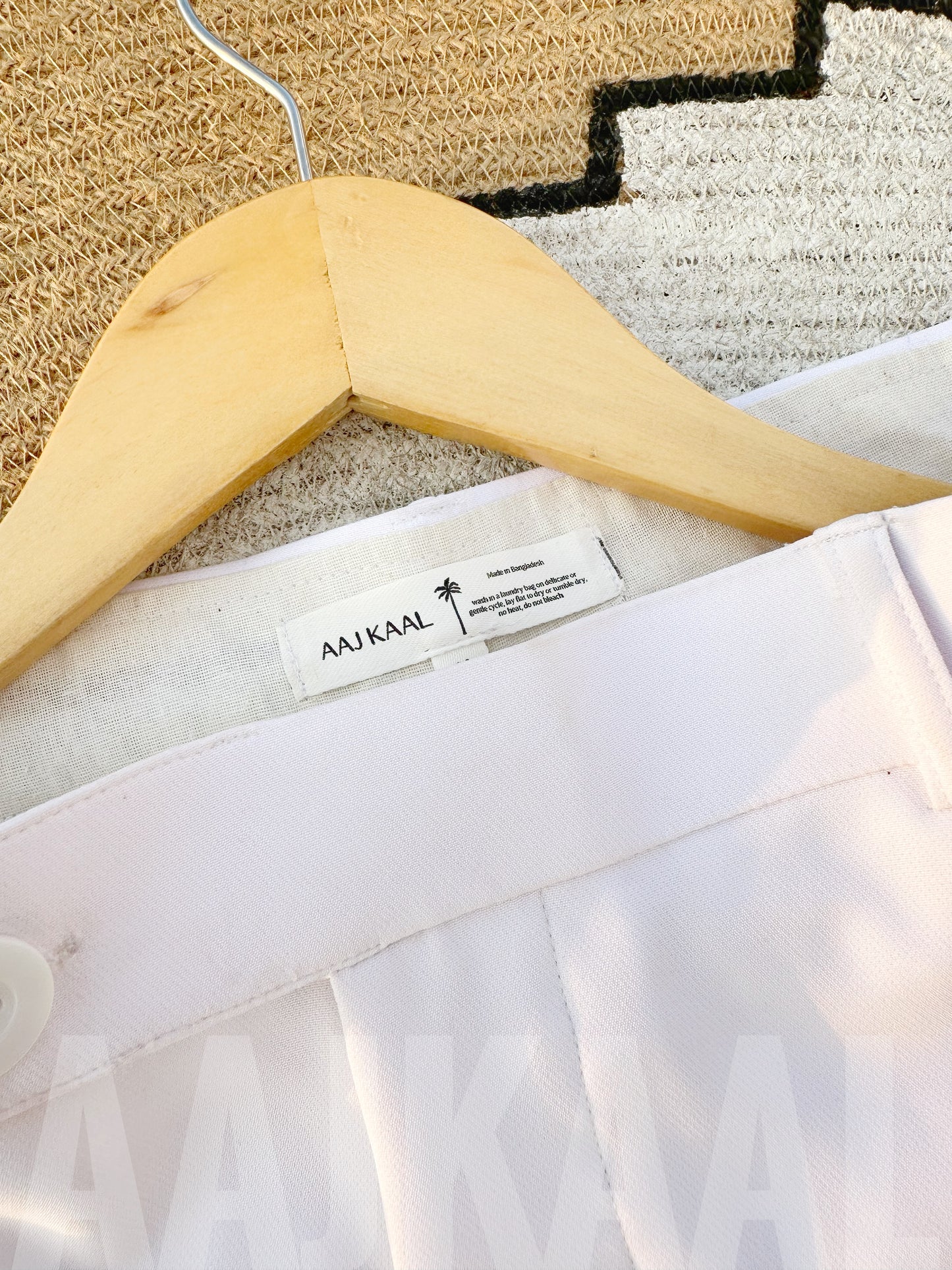 White Rich Formal Pant