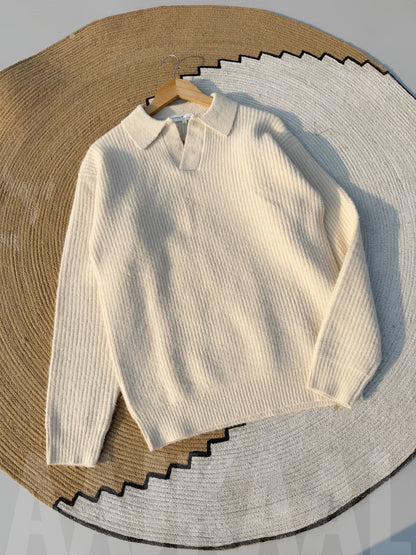 Off-white Baggy Knitted Polo