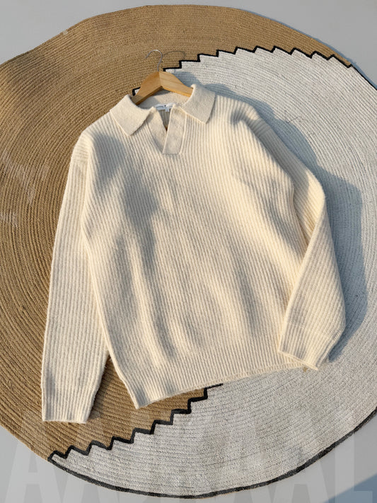 Off-white Baggy Knitted Polo