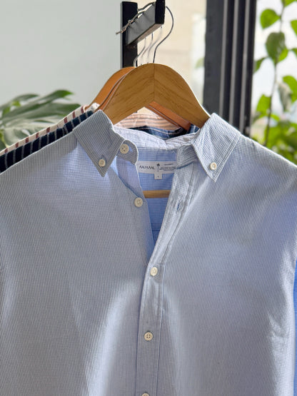 The Finesse Shirt - Powder Blue