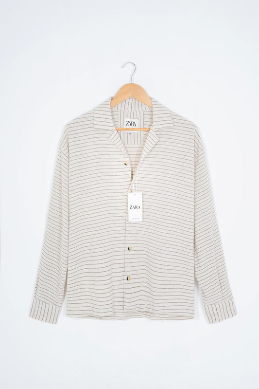 Off-White Oversized Full Sleeve Shirt