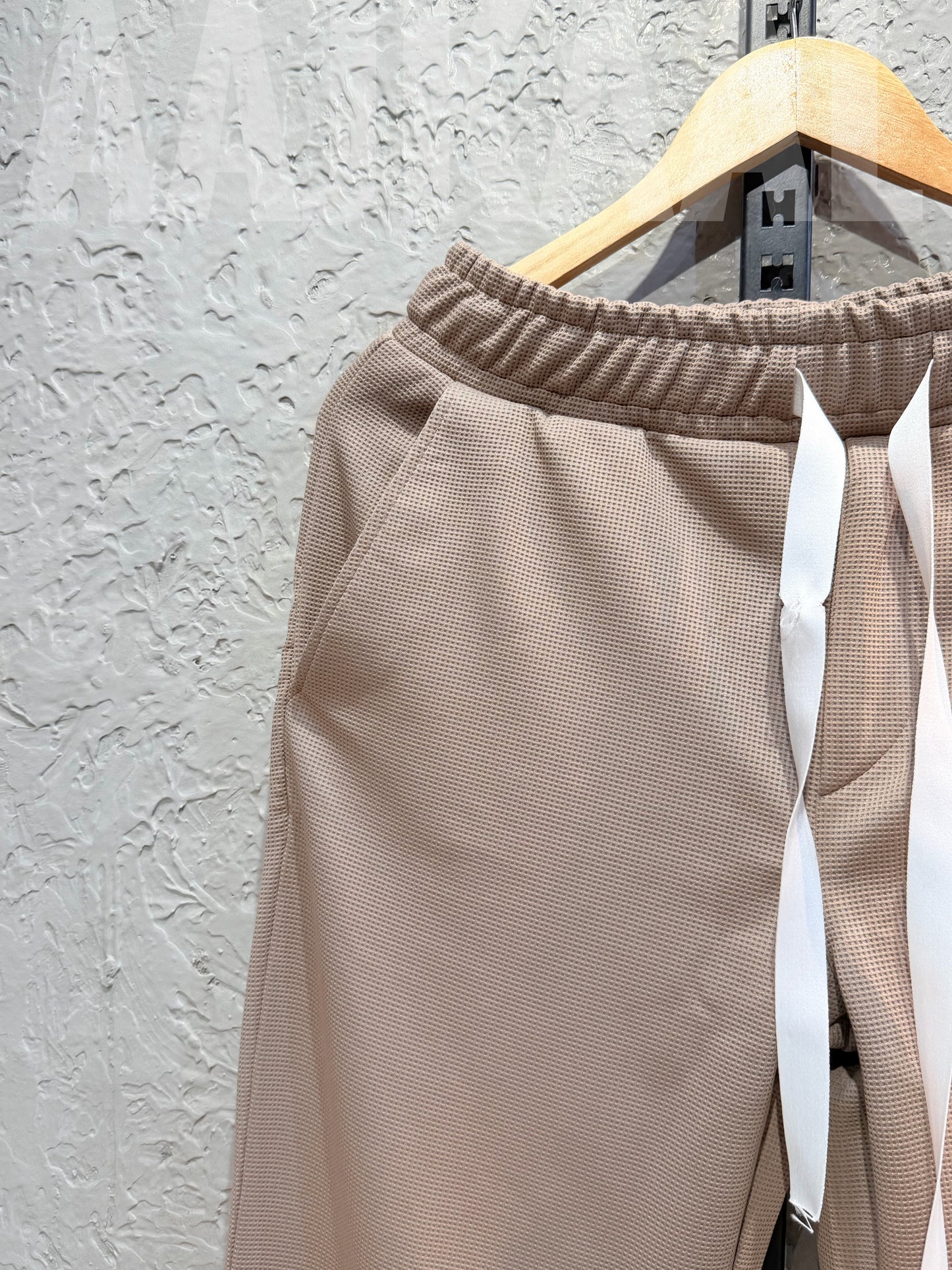 Warm Beige Korean Baggy Pant