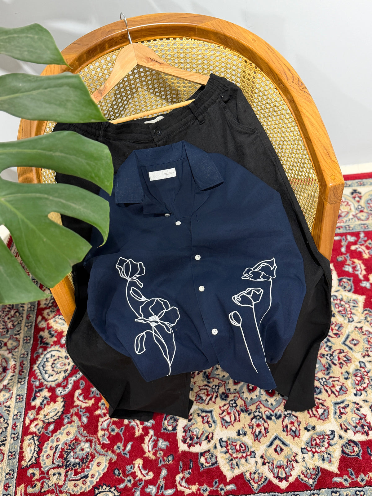 The Midnight Combo - Navy Blue x Offwhite