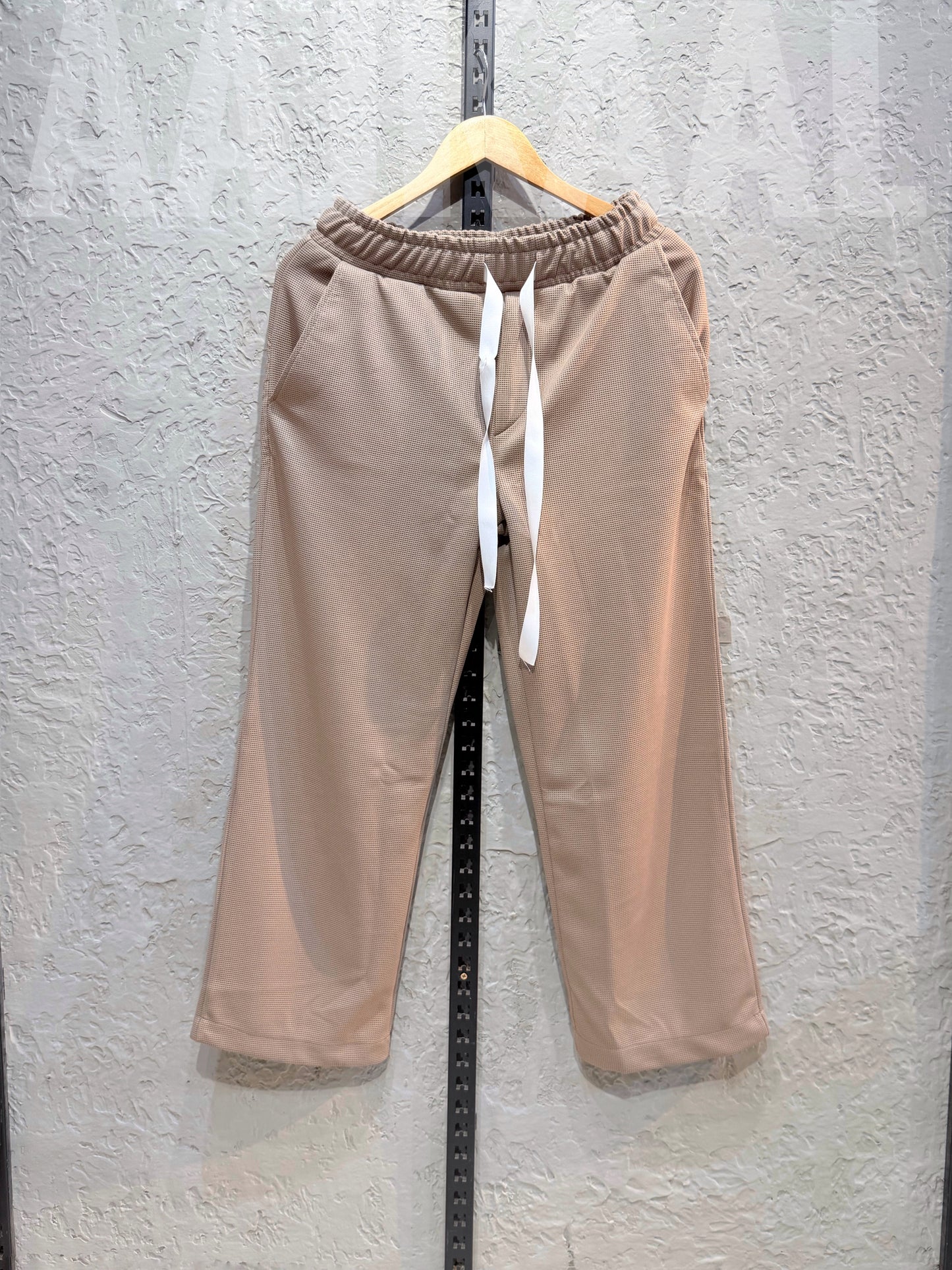 Warm Beige Korean Baggy Pant