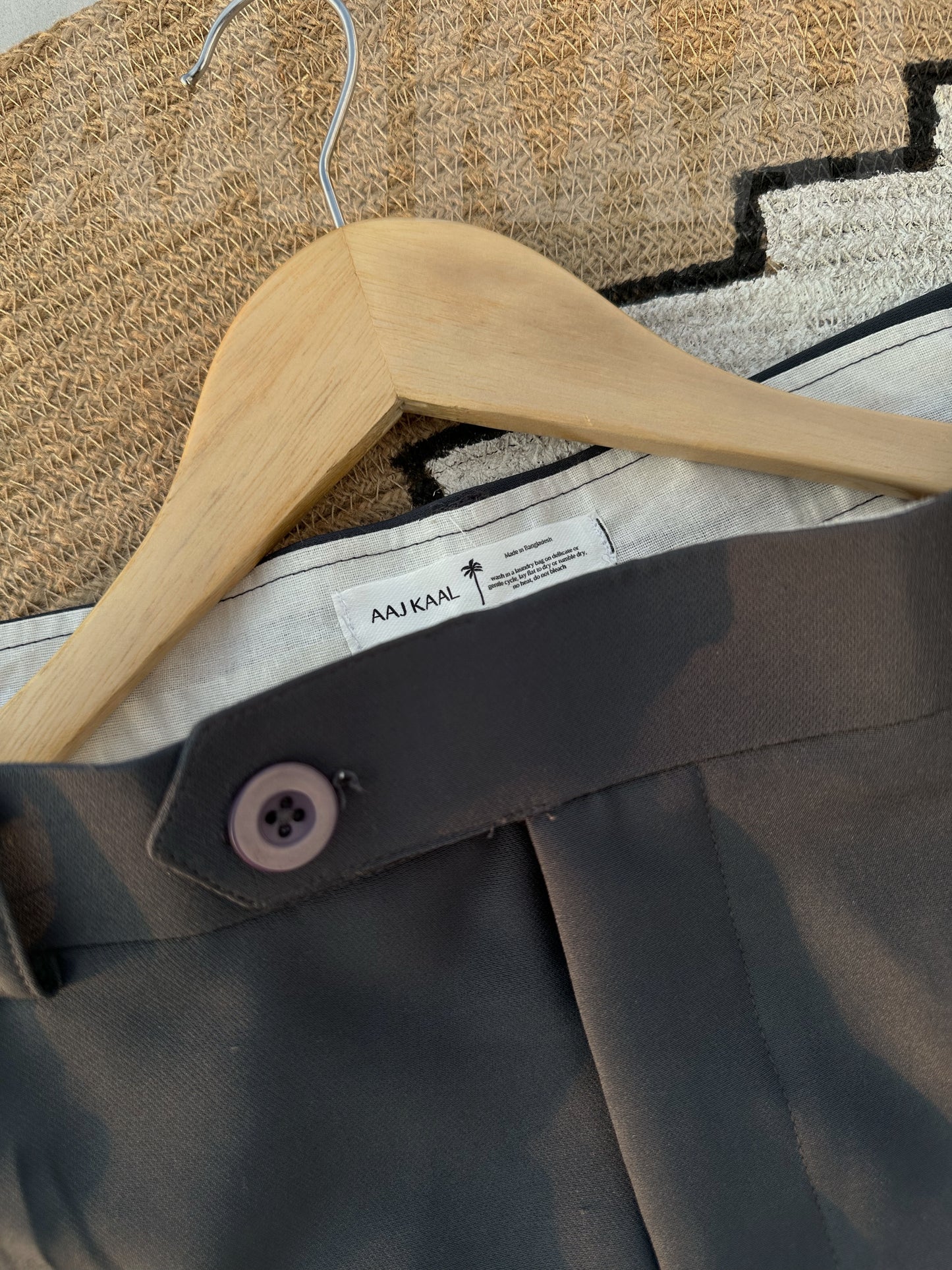 Dark Grey Rich Formal Pant