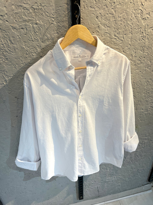 Oxford White Full Sleeve Shirt