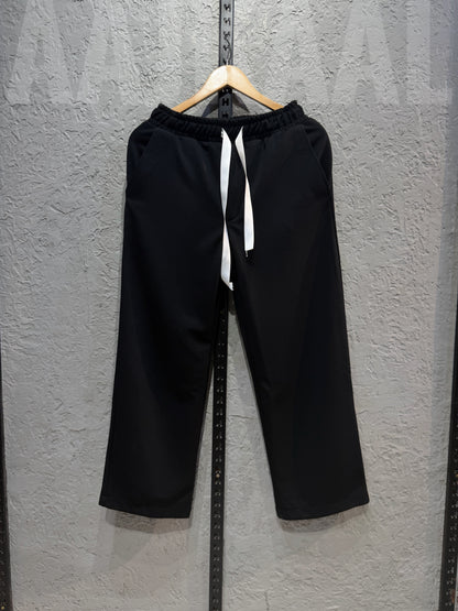 Black Korean Baggy Pant