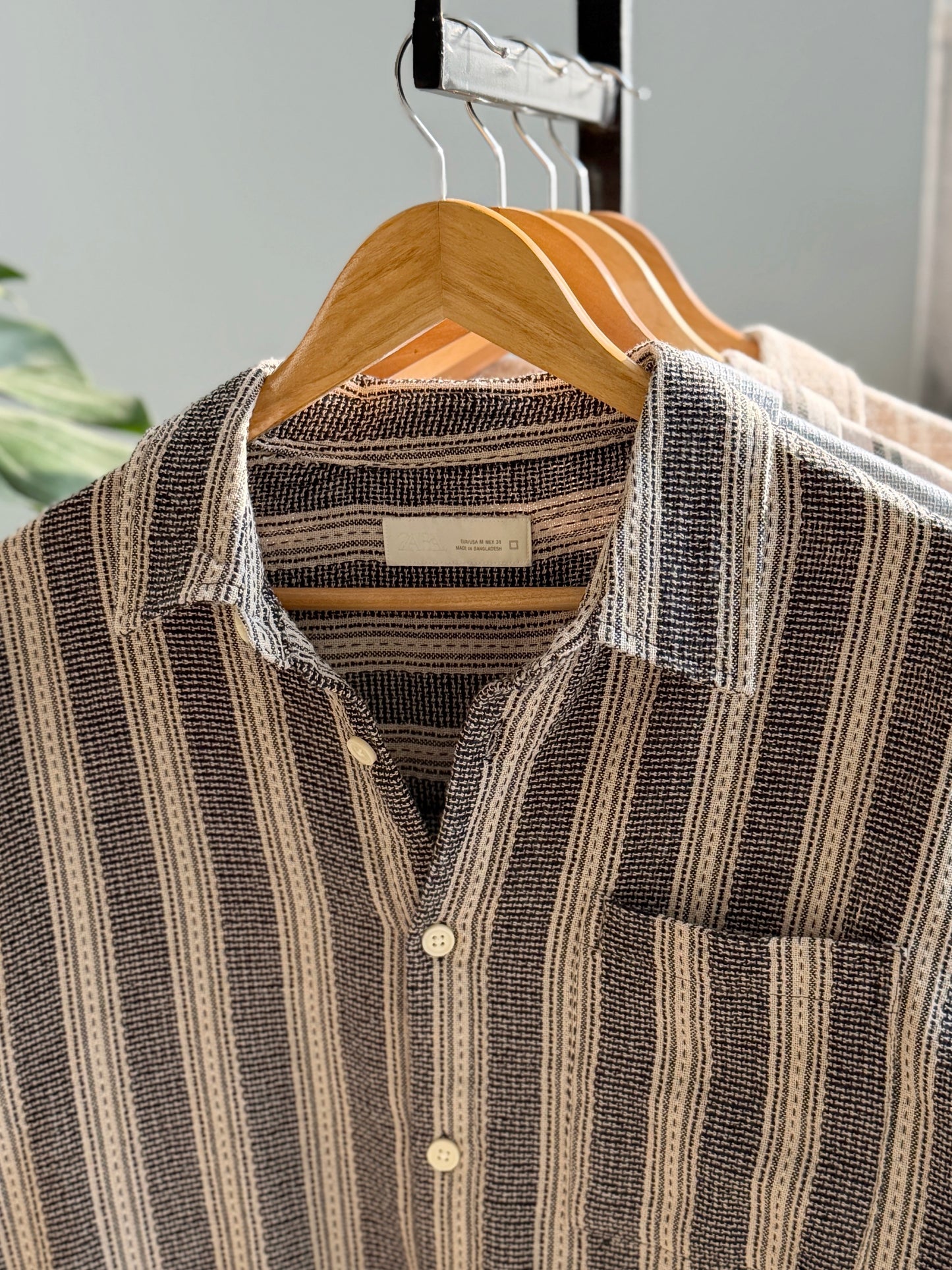The Textured Drop - Dheu Stripe