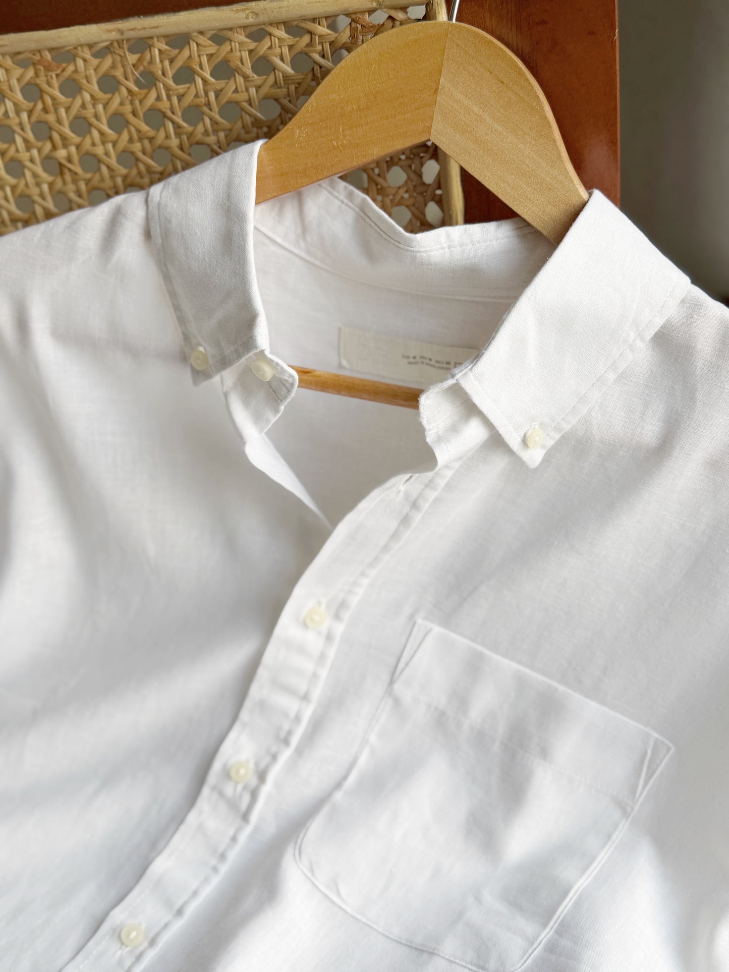 The Noma Linen Shirt - White