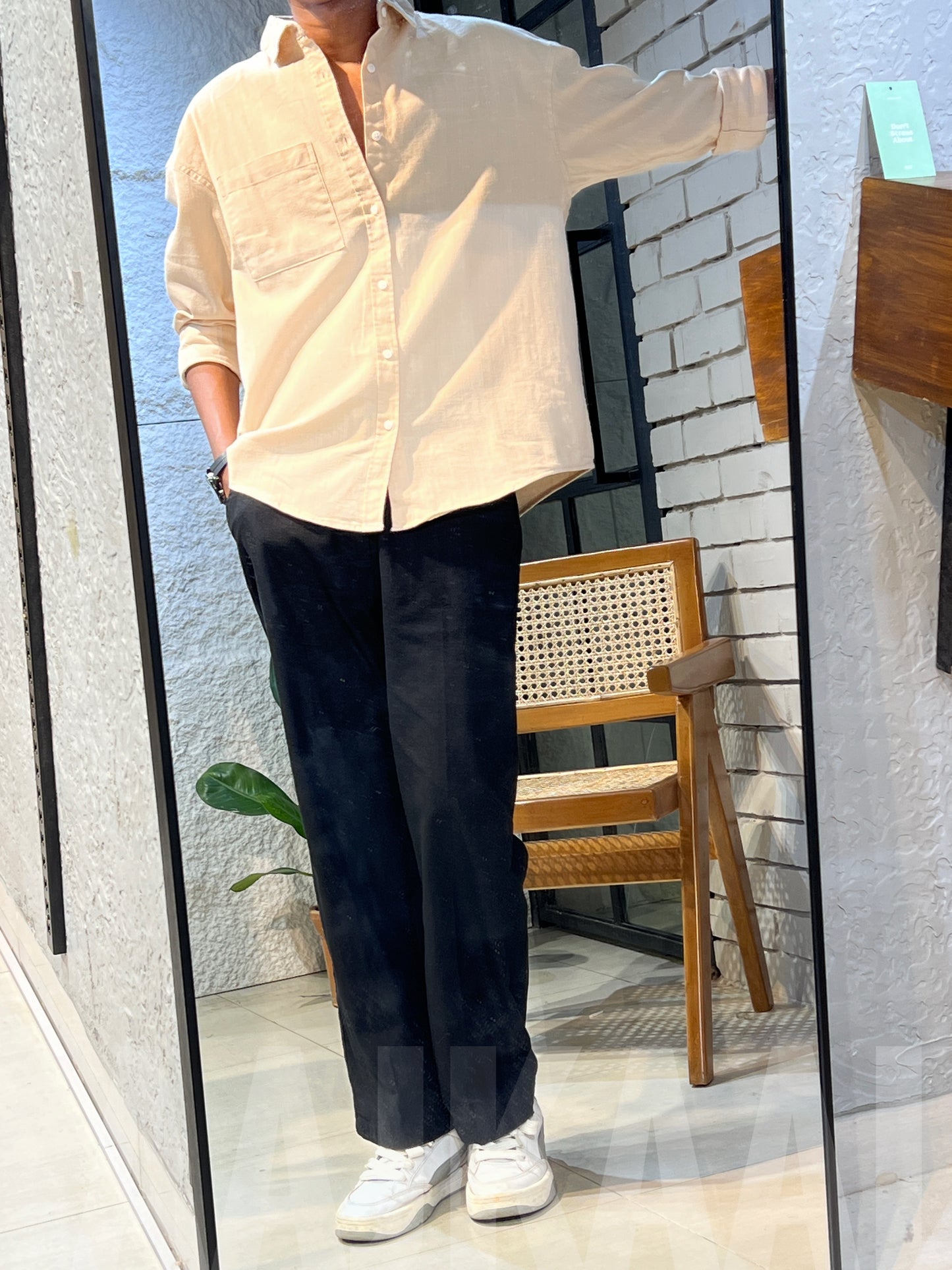 The Linen Combo 05 - Off-white x Black