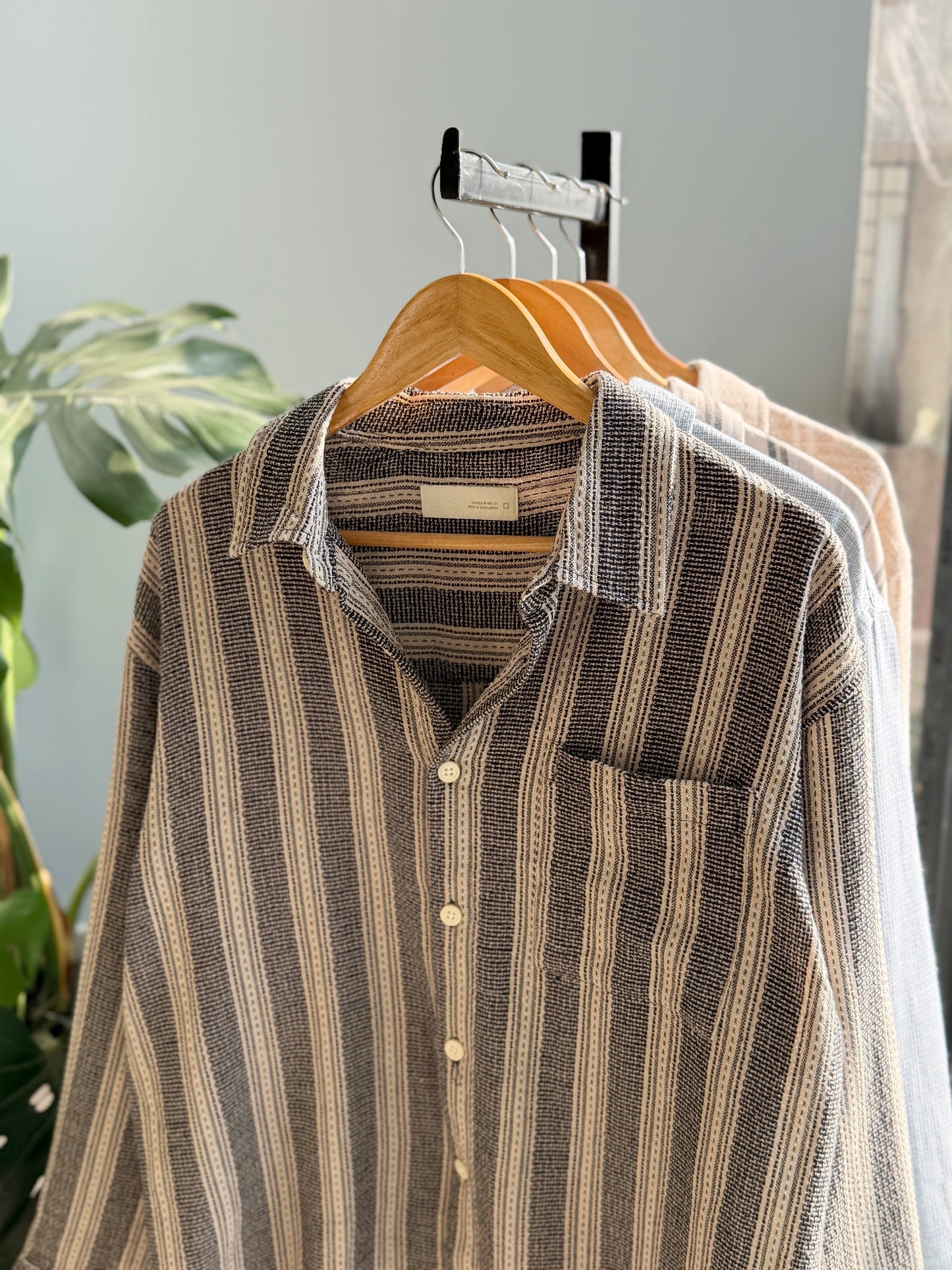 The Textured Drop - Dheu Stripe