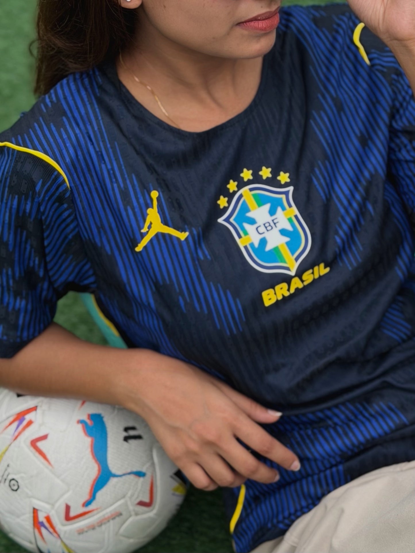 Brazil Away Player Edition Kit