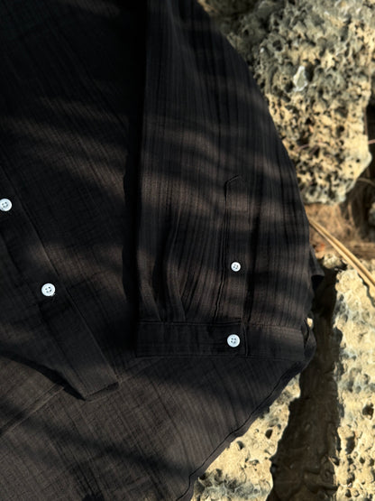 Black Urban Baggy Shirt