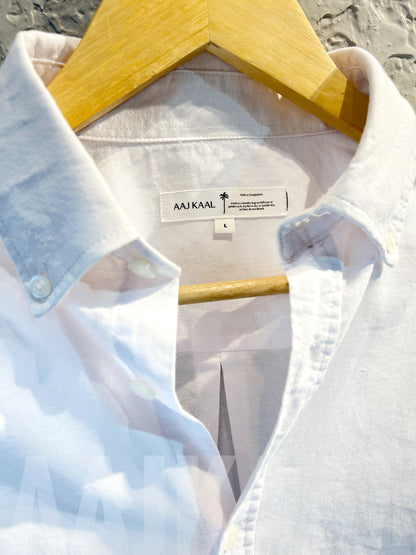 Oxford White Full Sleeve Shirt