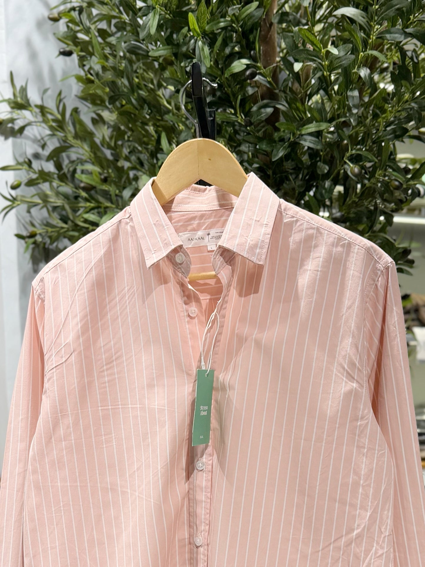 Fancy Soft Pink Full Sleeve Shirt