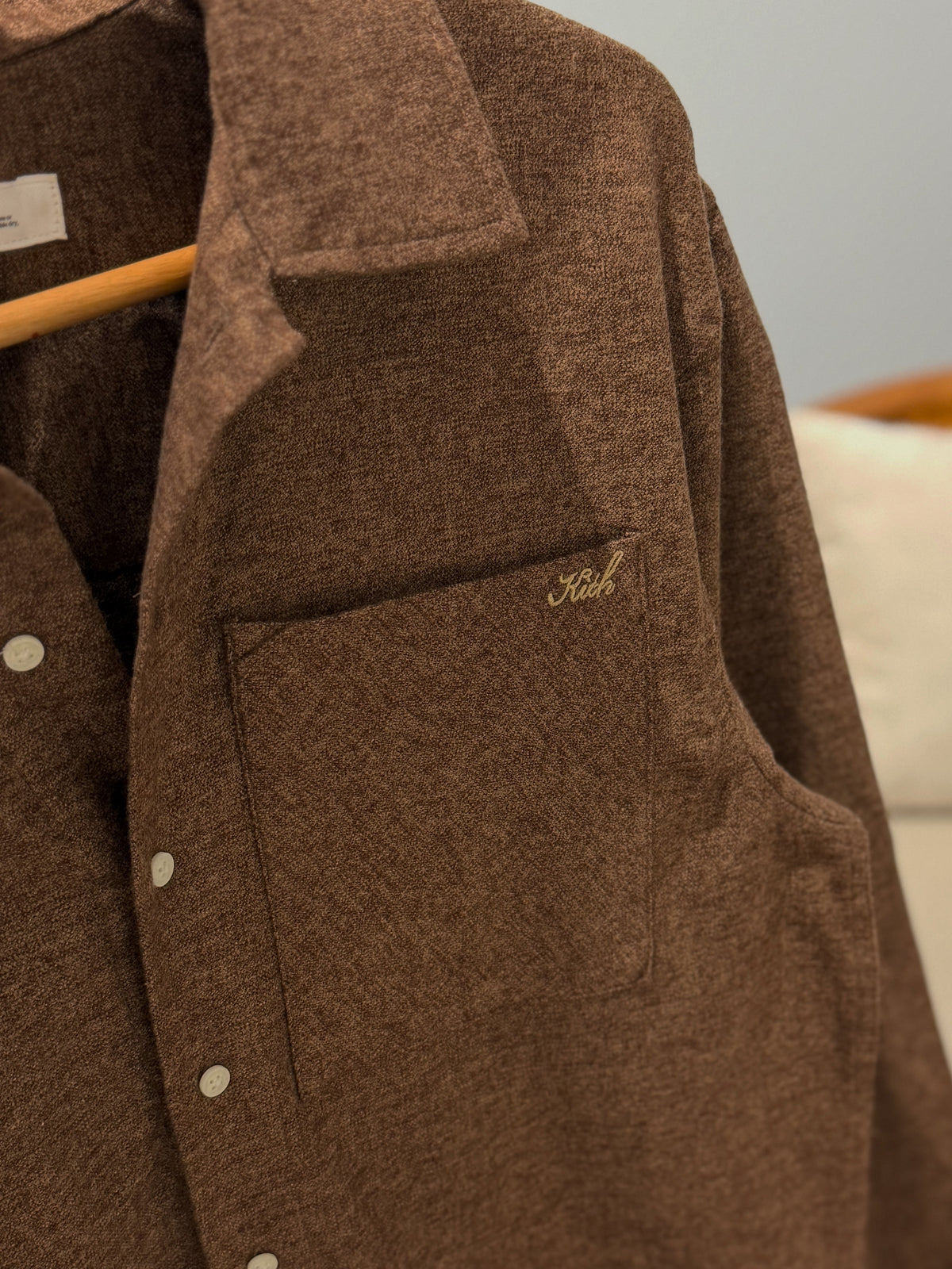 Aajkaal Flannel Shacket  - Espresso Brown