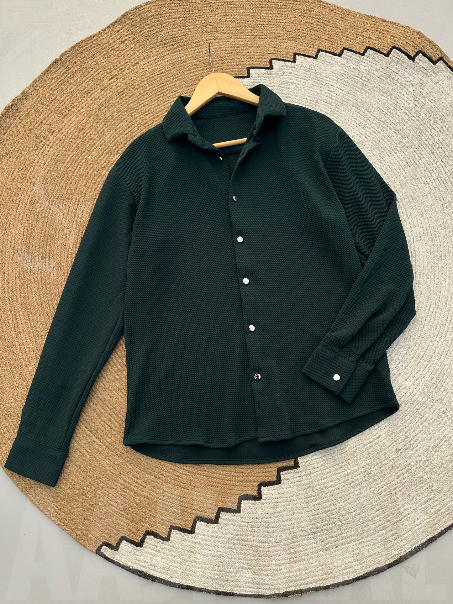 The 11PM Shirt - Deep Forest Green