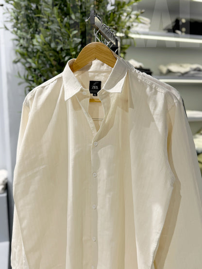 Classic Off-White Full Sleeve Shirt