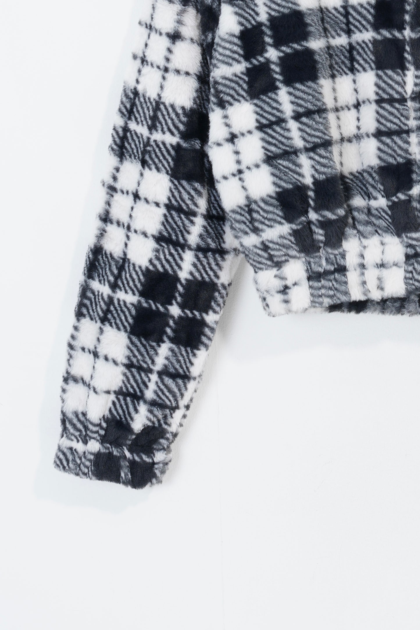 Femme Plaid Crop Jacket