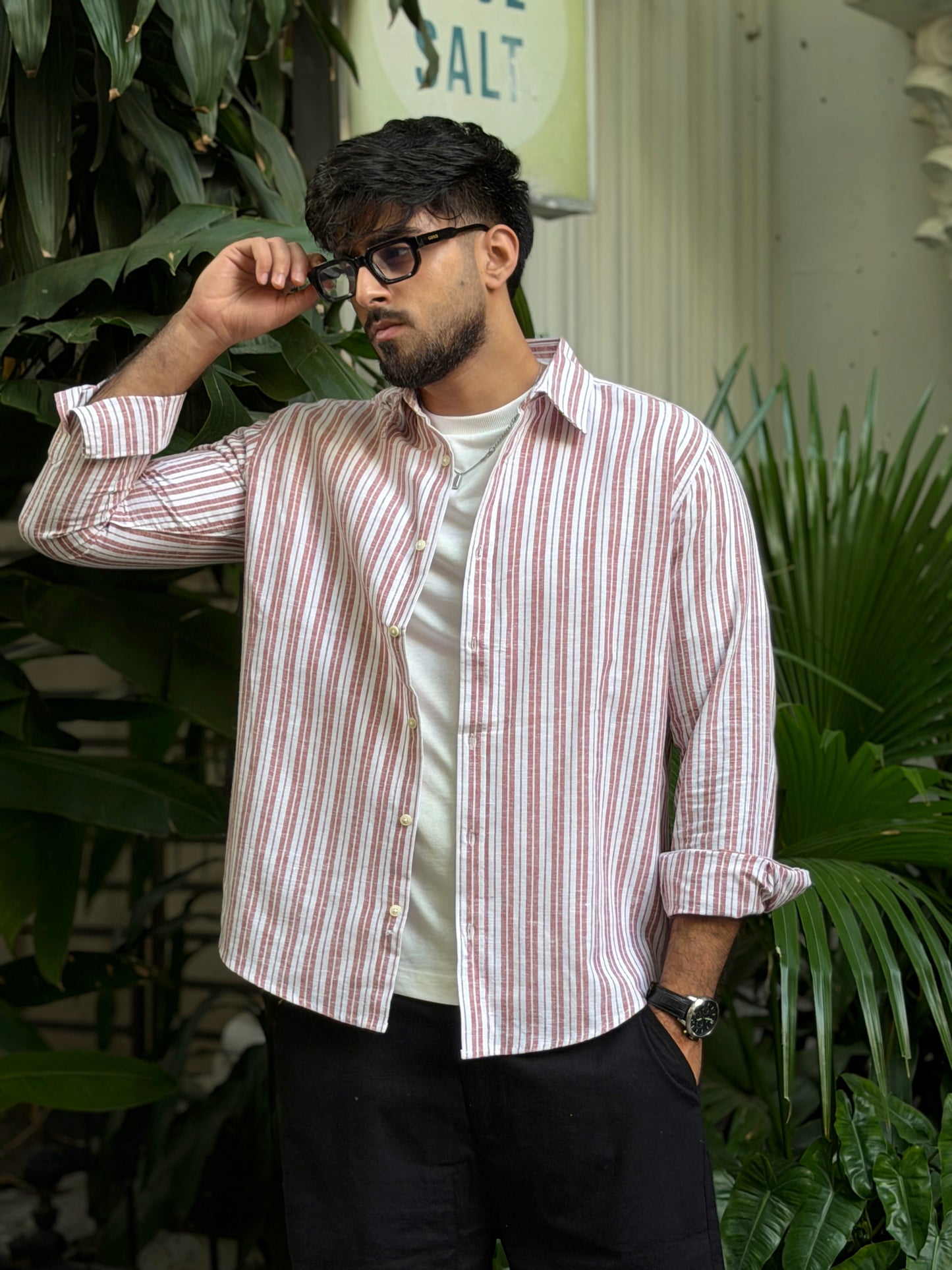 Regatta Peach Gentle Craft Full Sleeve Shirt
