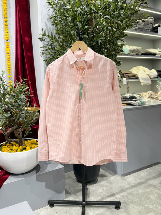 Fancy Soft Pink Full Sleeve Shirt