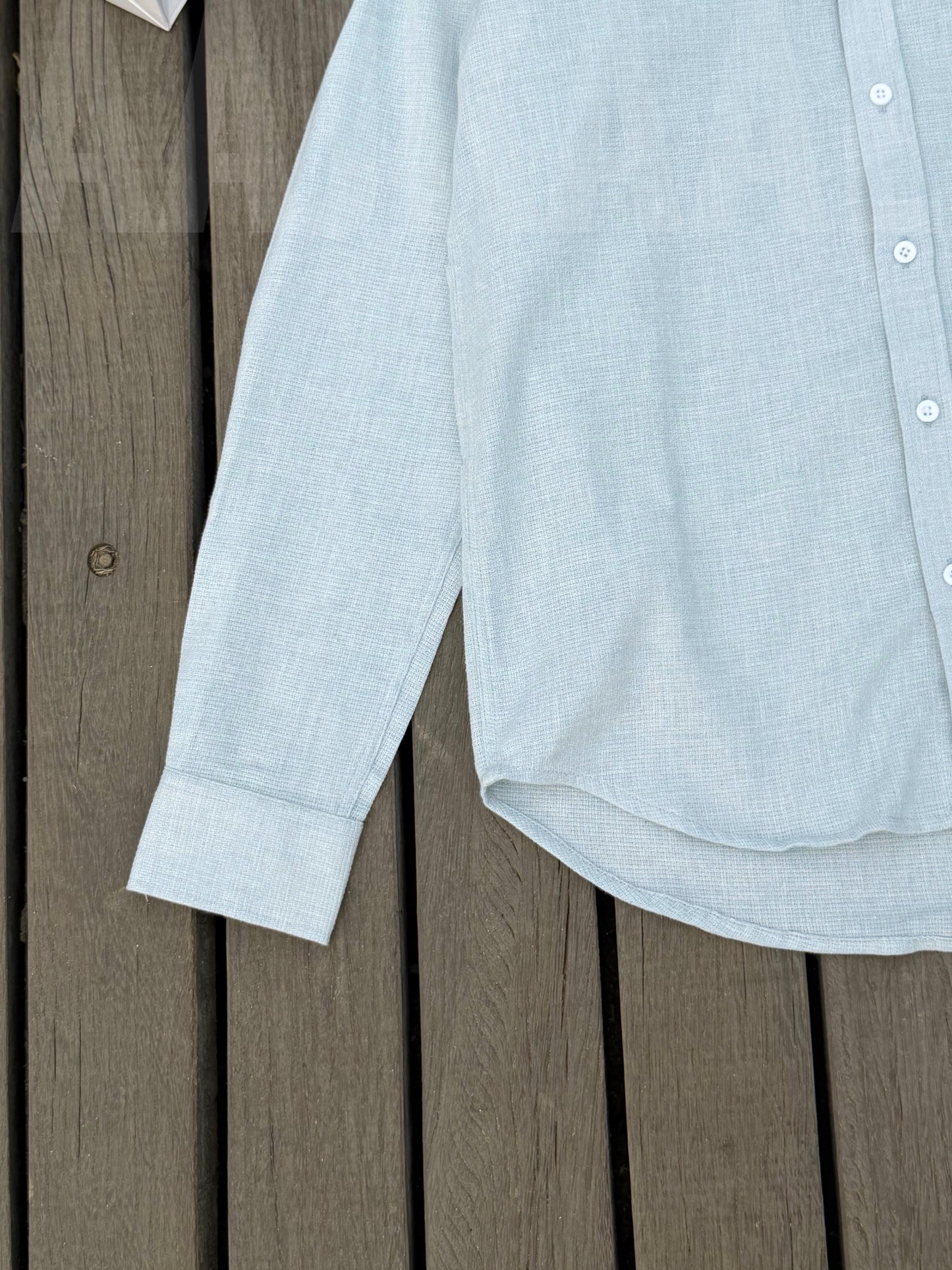 Fancy Baby Blue Full Sleeve Shirt