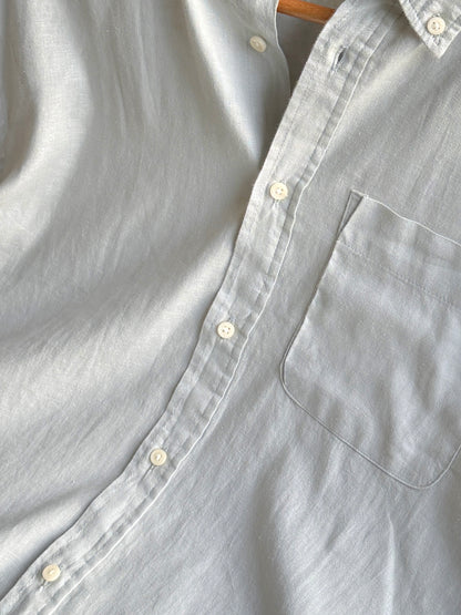 The Noma Linen Shirt - Mint