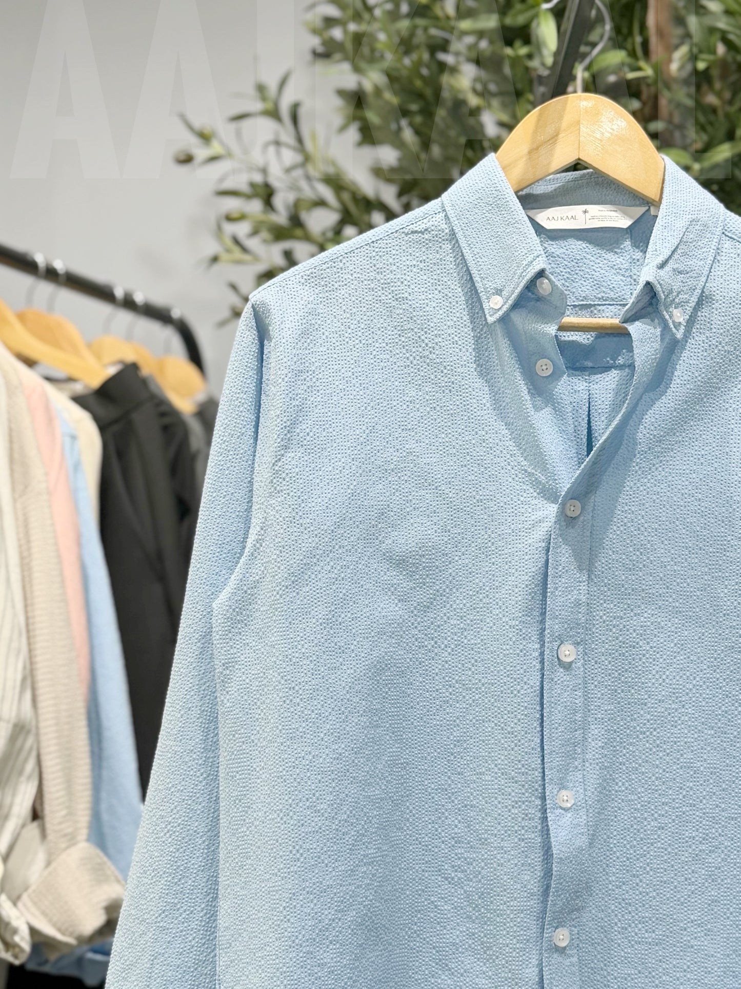 Ambush Urban Blue Full Sleeve Shirt