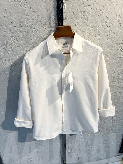Off-white Old Money Full Sleeve Shirt