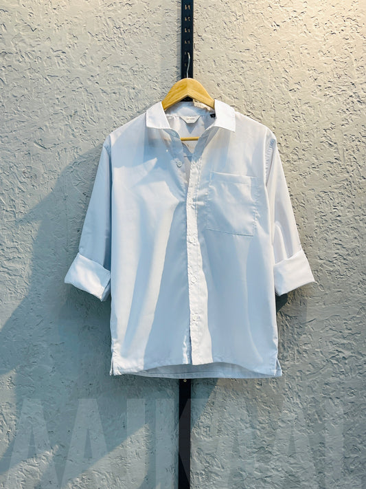 Fancy Off-white Full Sleeve Shirt
